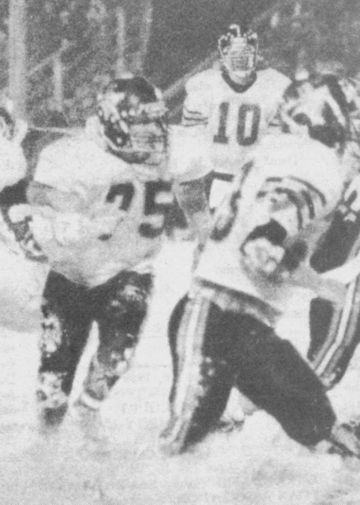 Elk Mound Football Game Vs. Edgar in the Snowstorm 1989